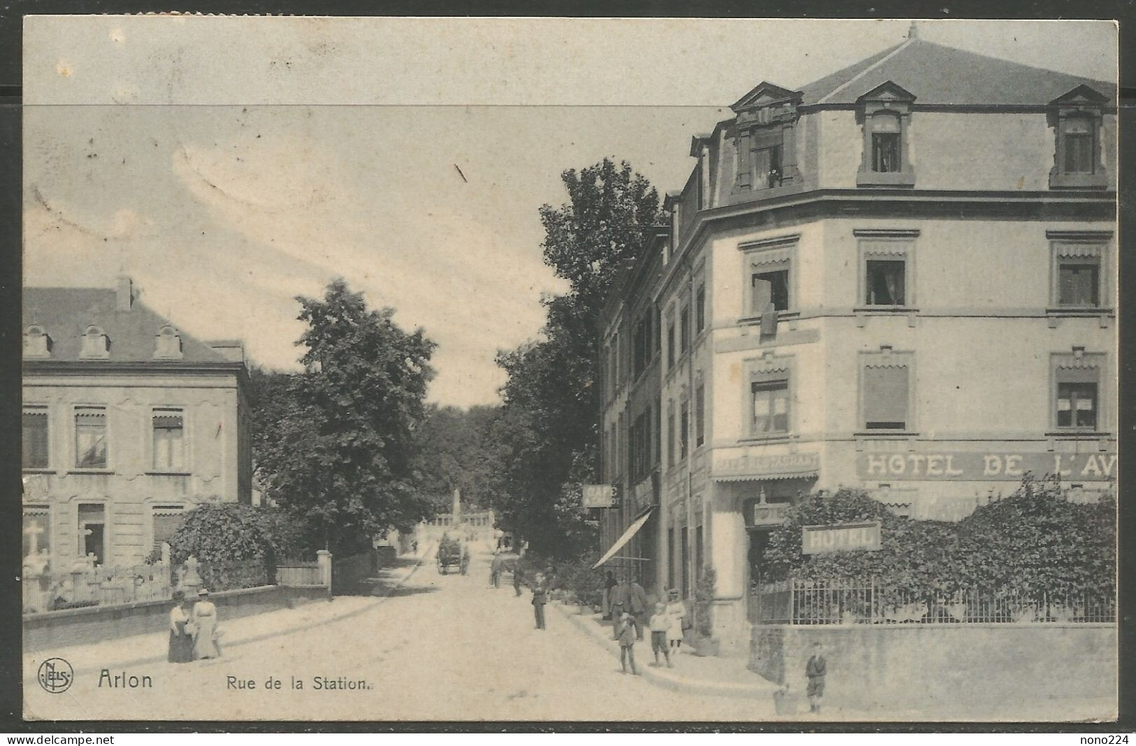 Carte P De 1923 ( Arlon / Rue De La Station ) - Aarlen