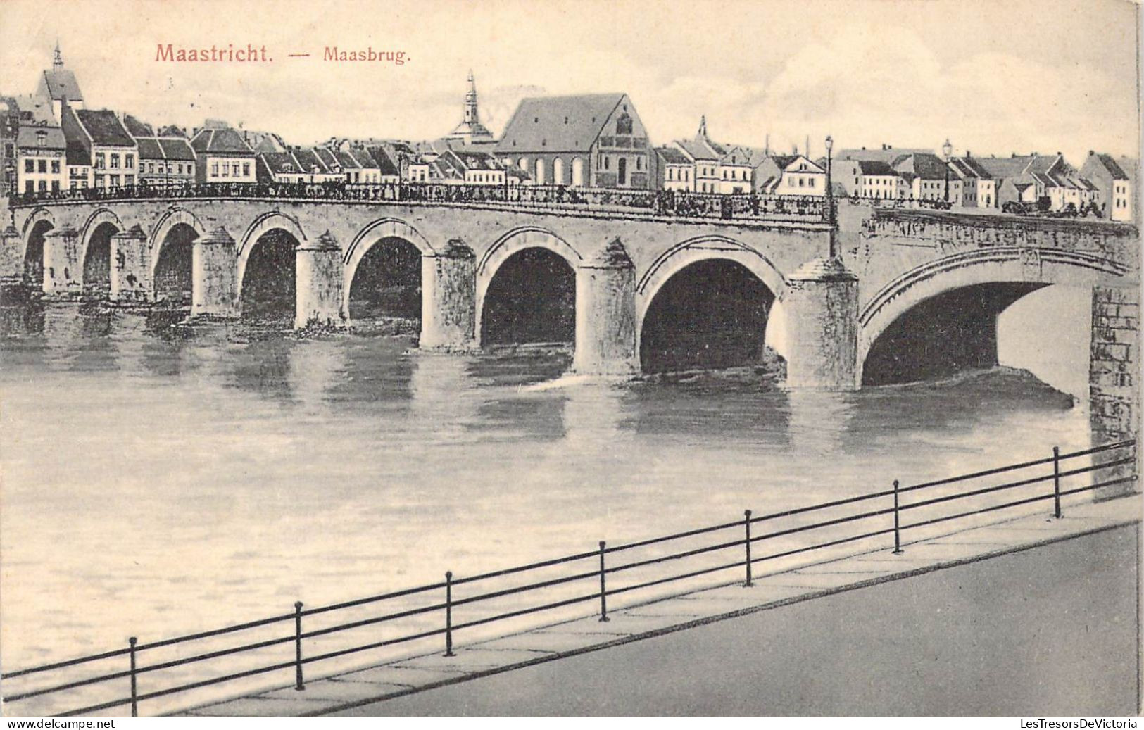 PAYS-BAS - Maastricht - Maasbrug - Carte Postale Ancienne - Maastricht