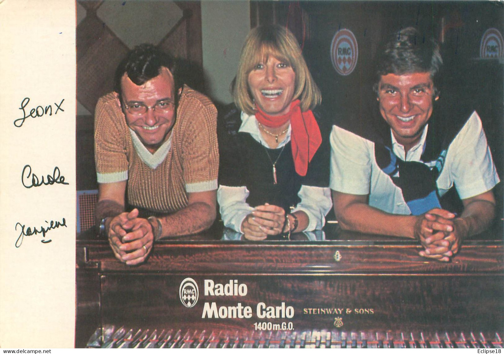 Radio Monte Carlo - Leon Carole Jean Pierre   O 595 - Radio