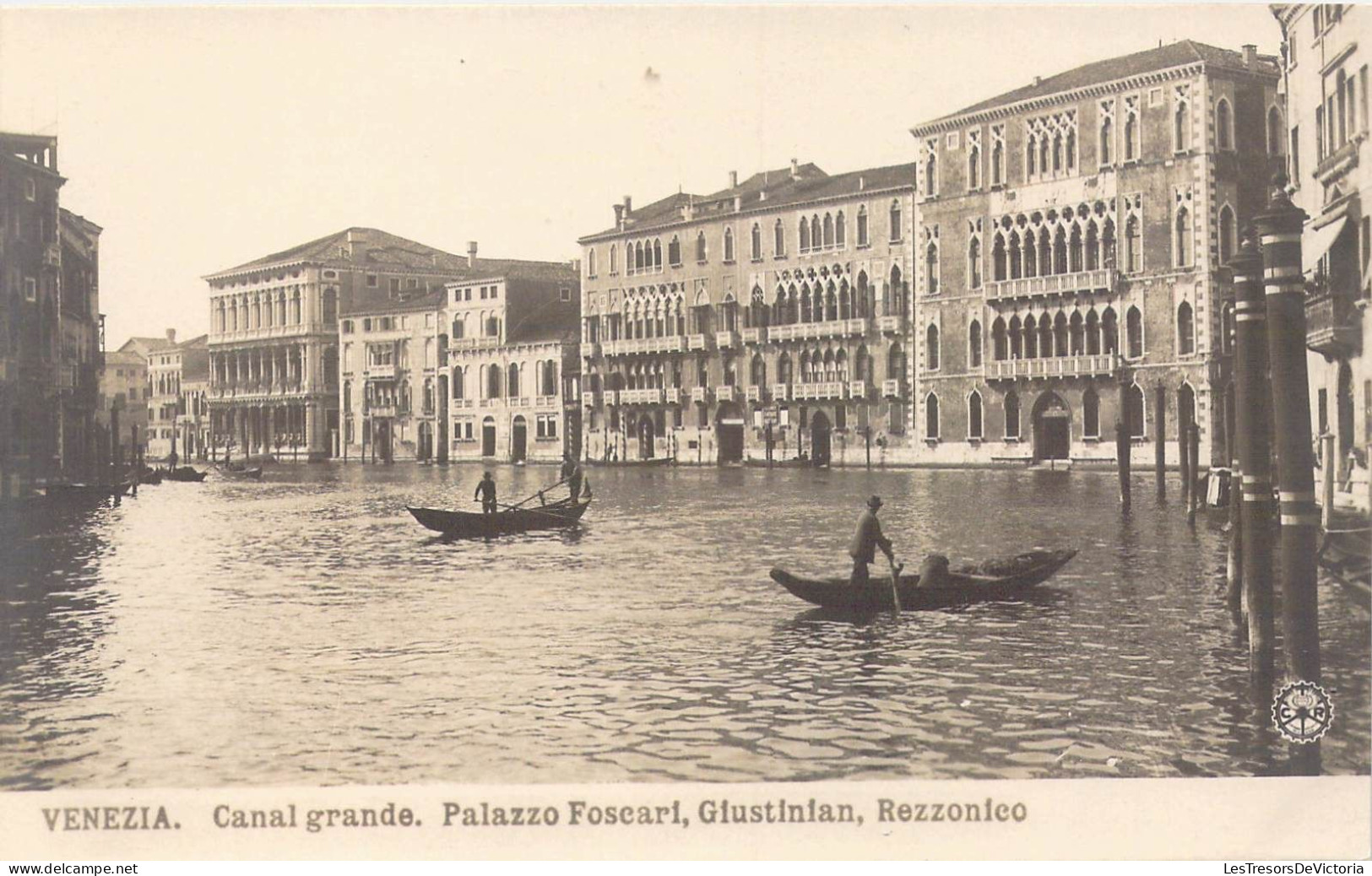 ITALIE - Venezia - Canal Grande - Palazzo Foseari - Giustinian - Rezzonico - Carte Postale Ancienne - Venezia (Venice)