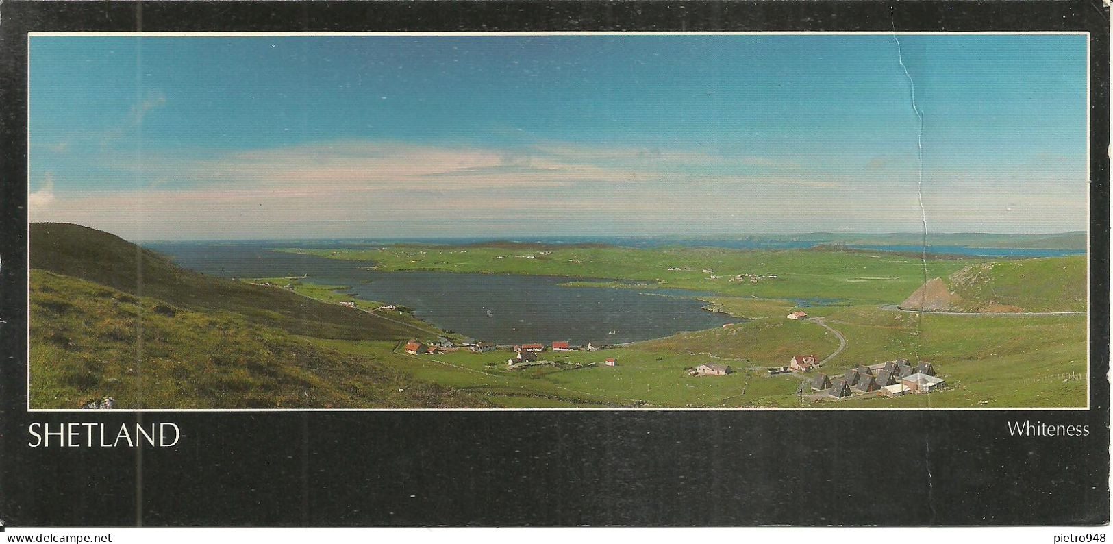 Whiteness (Shetland, Scozia) General View, Vue Generale, Gesamntansicht, Panorama - Shetland