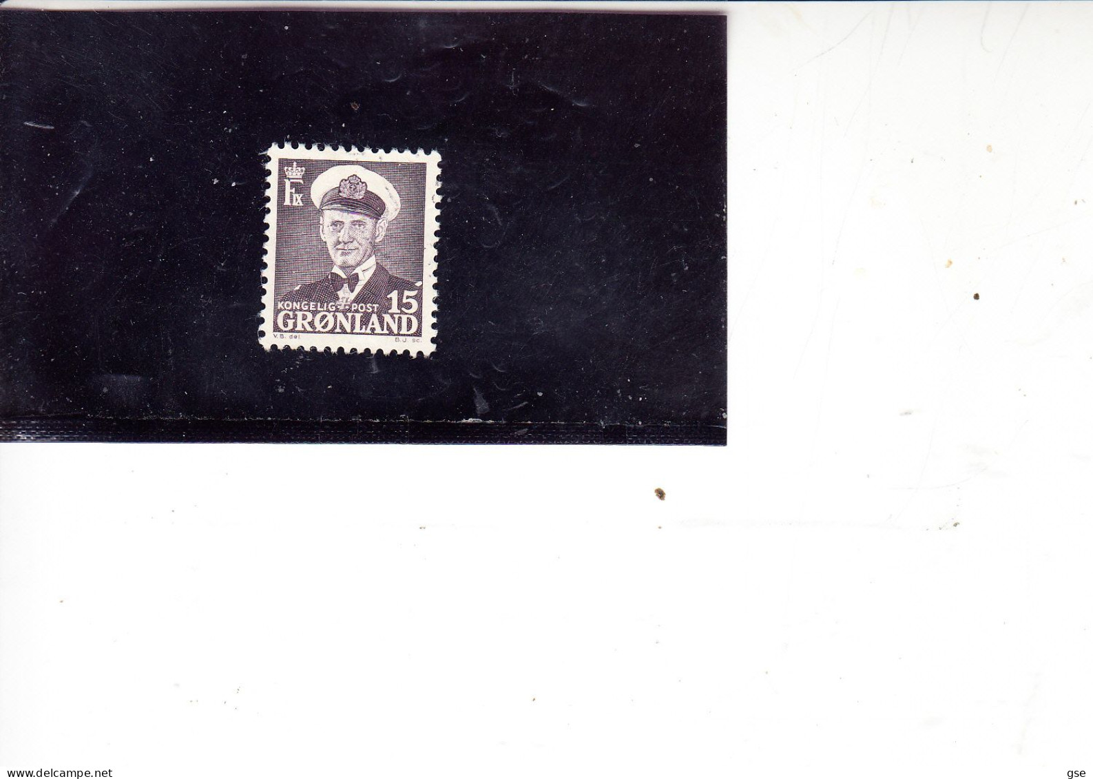 GROENLANDIA  1950-60 - Unificato 22 - Re Federico - Used Stamps