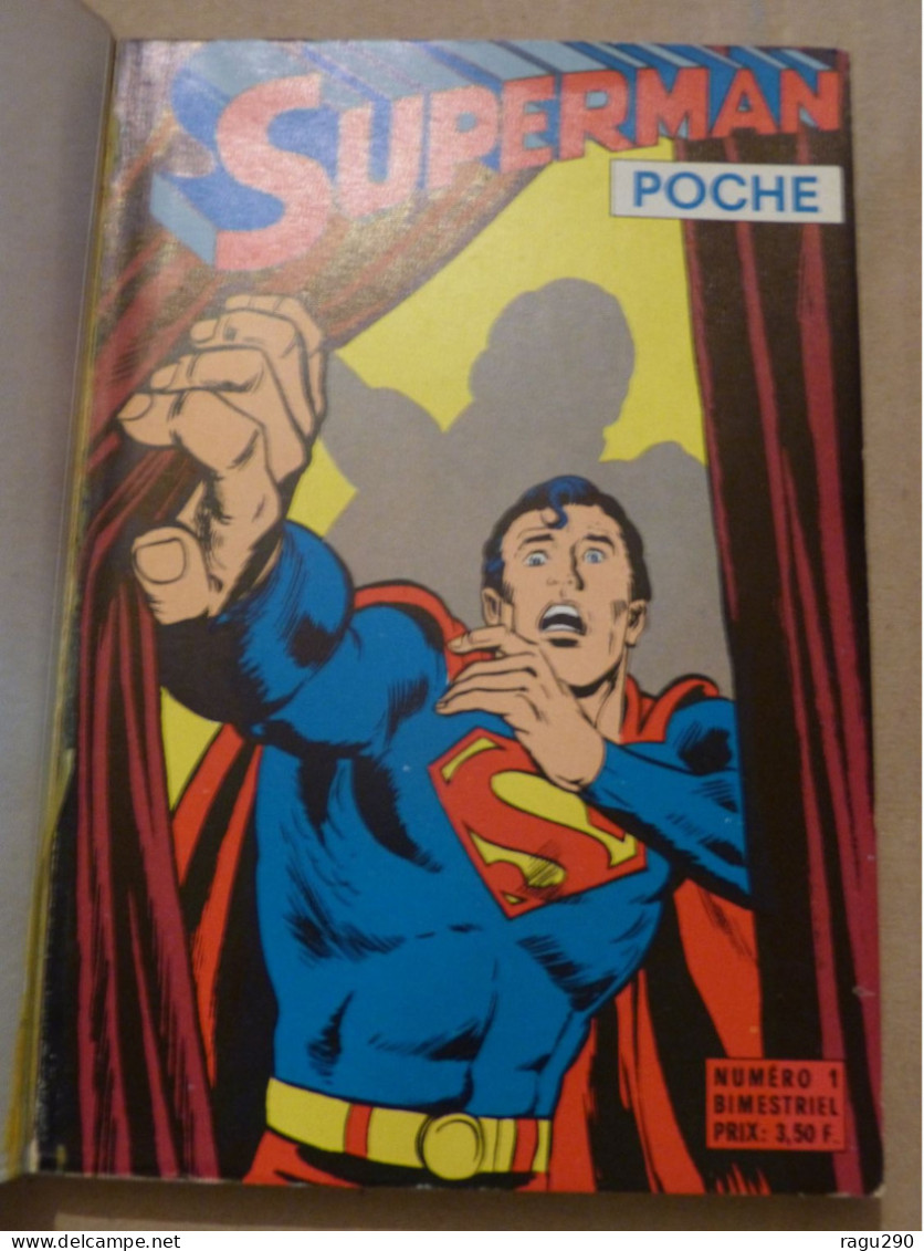 SUPERMAN Poche  ALBUM N° 1 - Superman