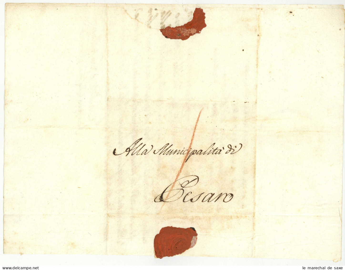 Republique Cisalpine Cisalpia 1798 Sovrano Fanese Vignette - Documenti Storici
