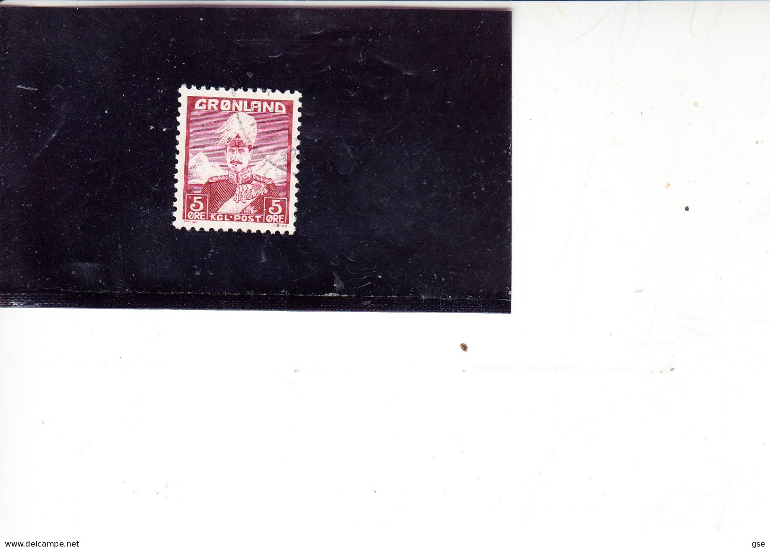 GROENLANDIA  1938 - Unificato 2° -  Cristiano X - Used Stamps