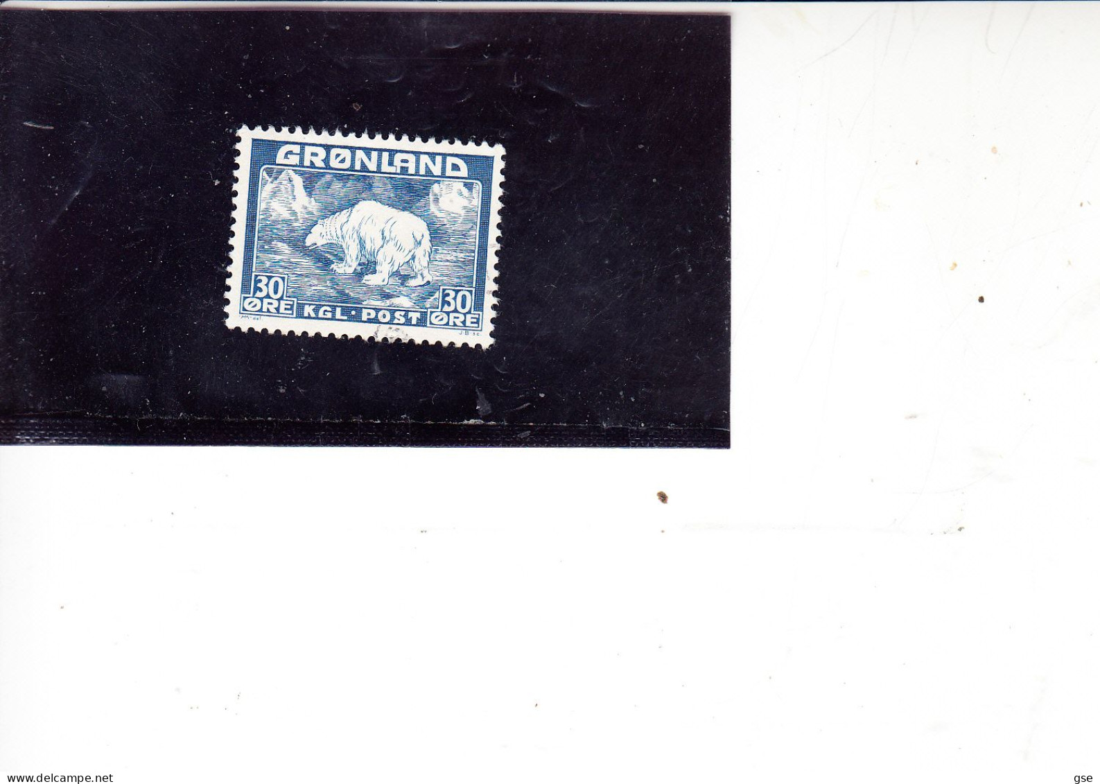 GROENLANDIA  1938 - Unificato  7° - Orso - Used Stamps