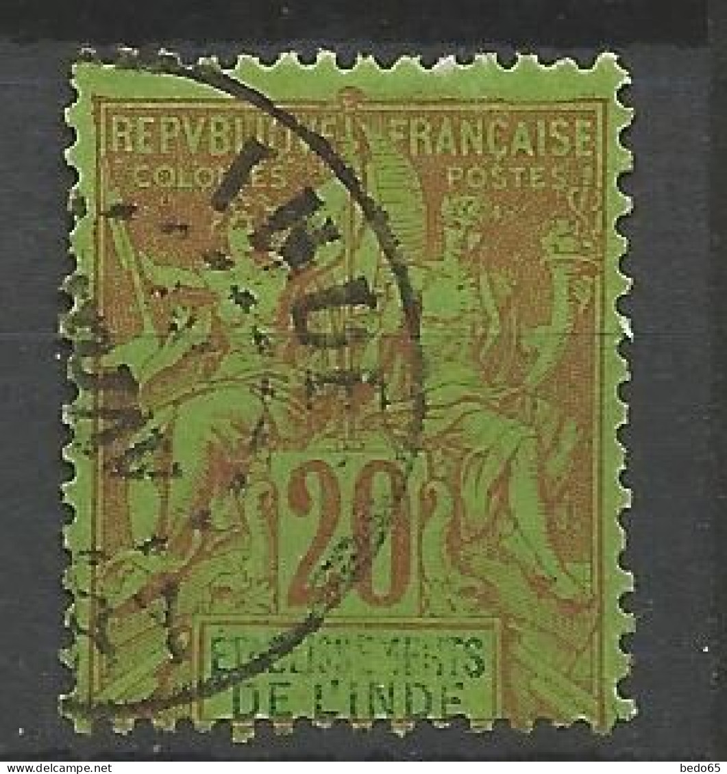 INDE N° 7 CACHET INDE  / Used - Oblitérés