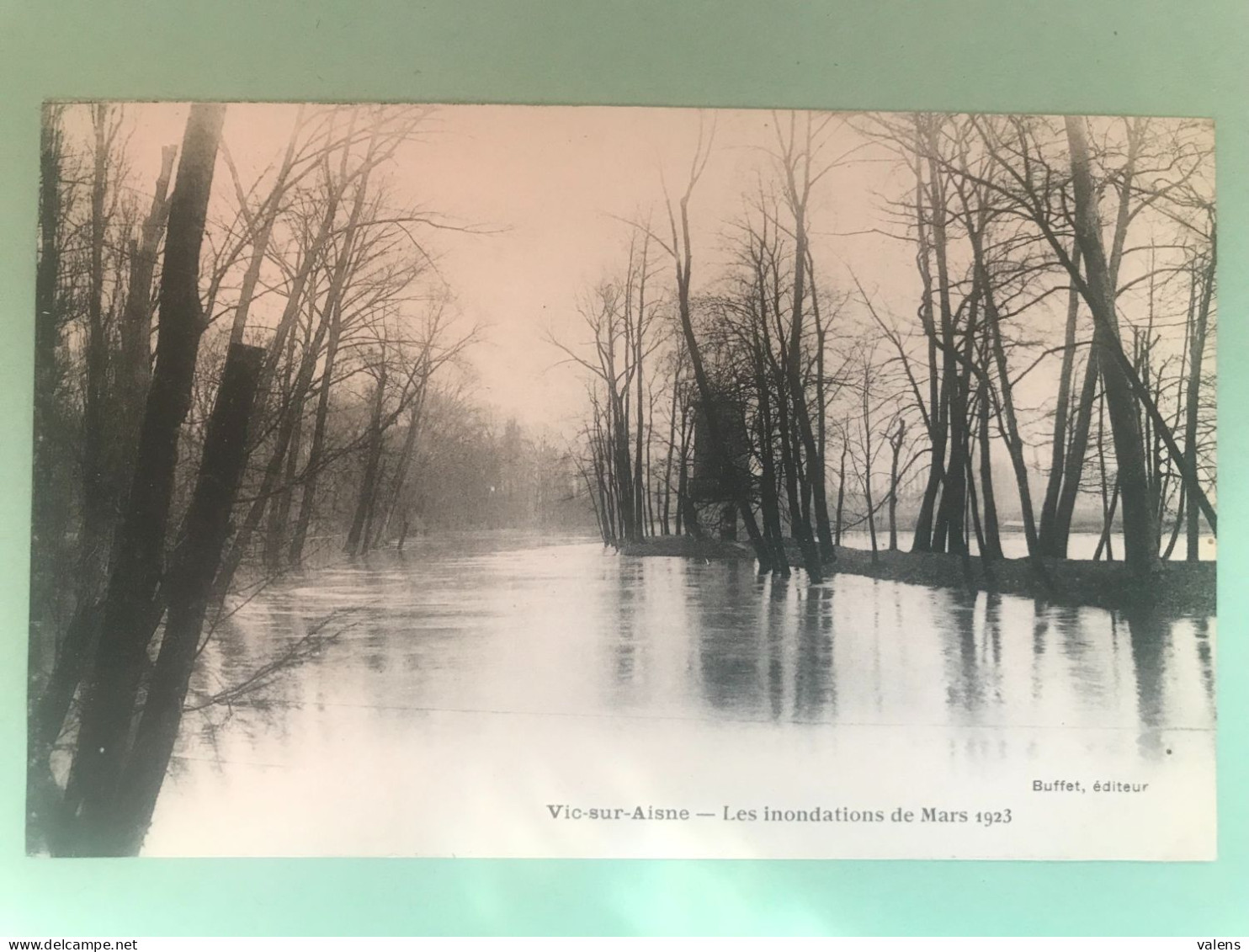 VIC SUR AISNE - Les Inondations De Mars 1923 - Vic Sur Aisne
