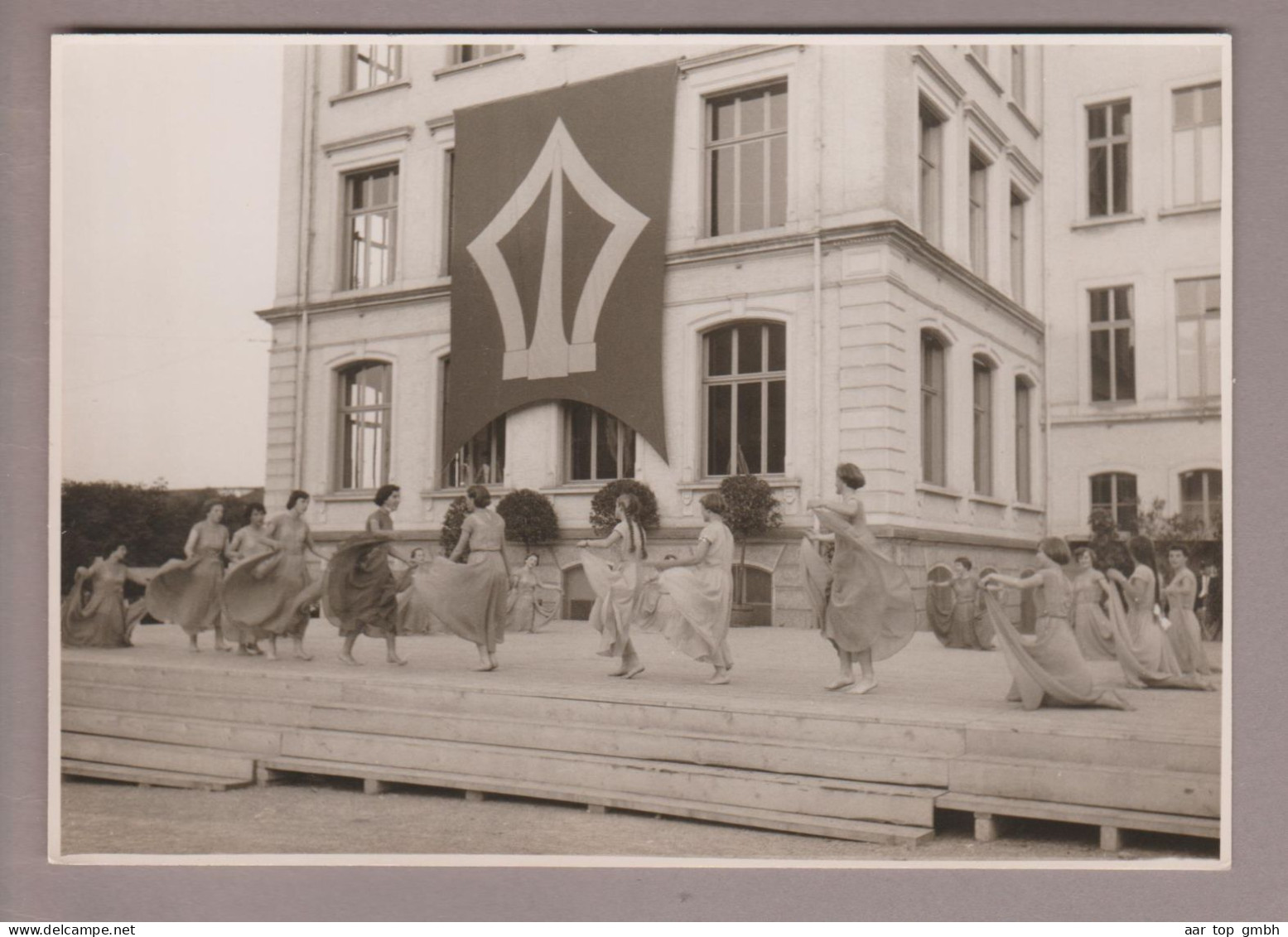 CH ZH Wädenswil 1935 Mai Foto Einweihung Neues Sekundar-Schulhaus - Wädenswil