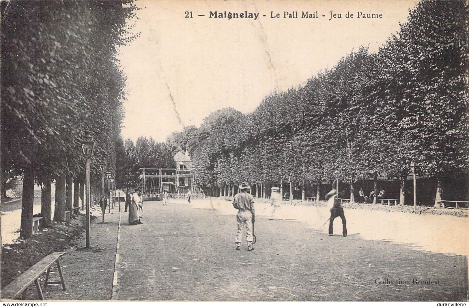 60 Maignelay.- (Oise) Le Petit Mail - Jeu De Paume. 1938 - Maignelay Montigny