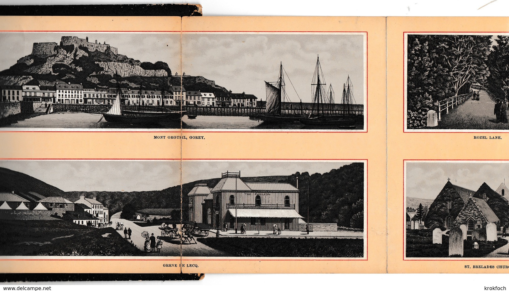 Album Of Jersey Views - 1892 - 16 Pictures - 16 X 12,5 Cm - Channel Islands - Europa