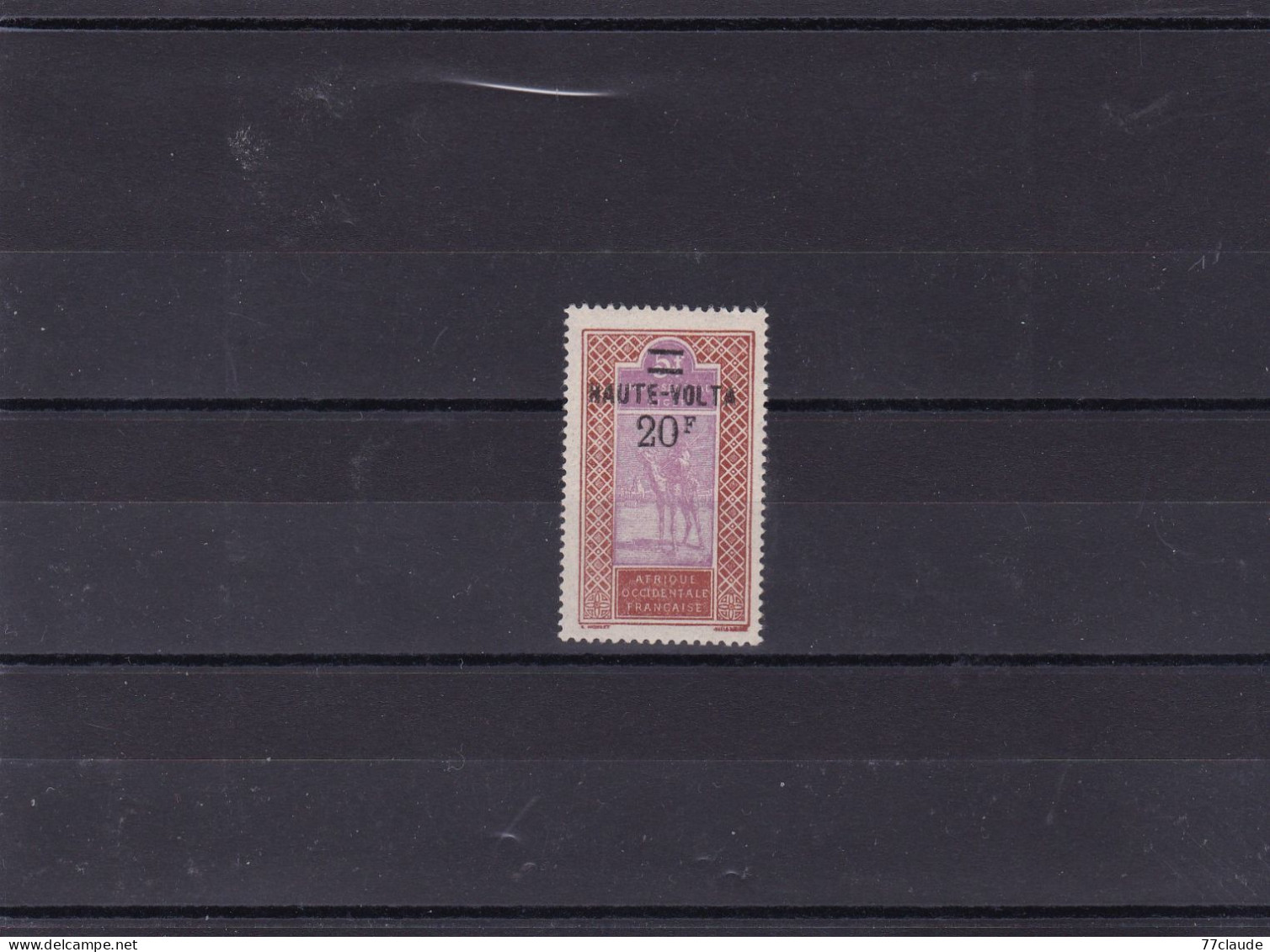 HAUT-VOLTA 1924_1927 VARIETE N°40a (sans Point Après F) - Used Stamps