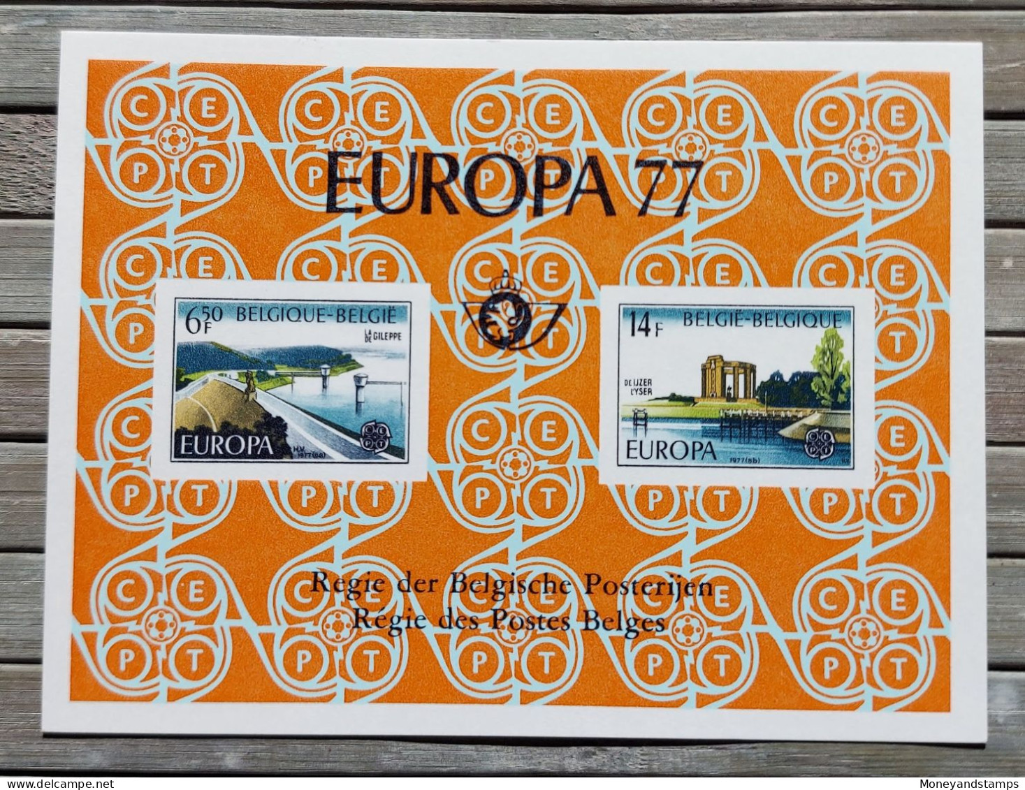 Belgium 1977 - OBP/COB LX 66 - Europa - Landschappen/Paysages - Deluxe Sheetlets [LX]