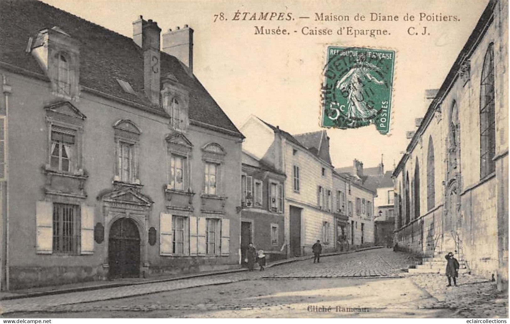 Etampes        91        Maison De Diane De Poitiers. Caisse D'Epargne Et Musée        N°78      (voir Scan) - Etampes