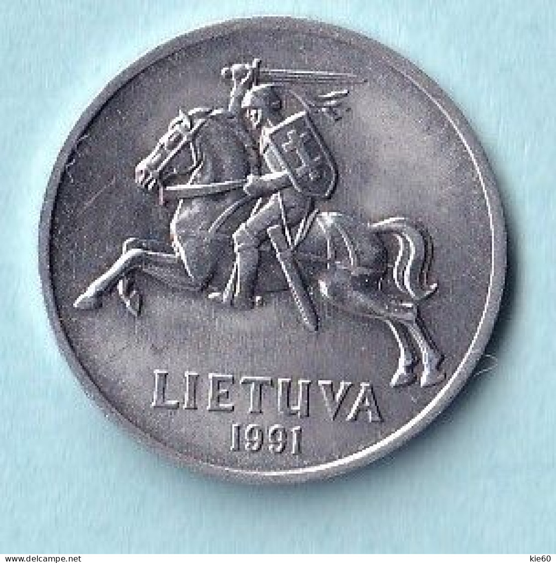 Lithuania -  1991 -  2 Centai    KM 86 - Lituania