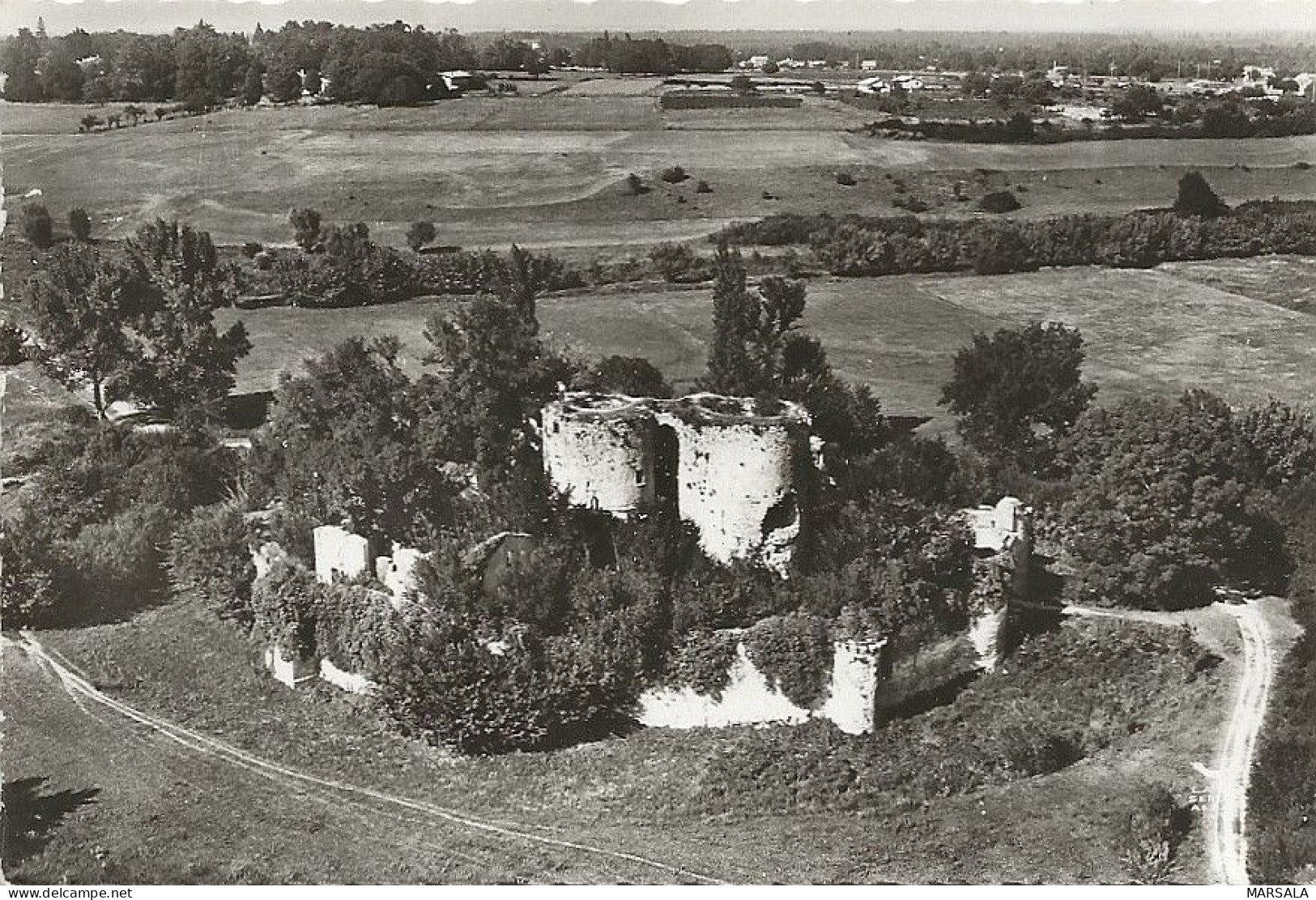 CPSM Blanquefort   Ruines Du Chateau  Prince Noir - Blanquefort