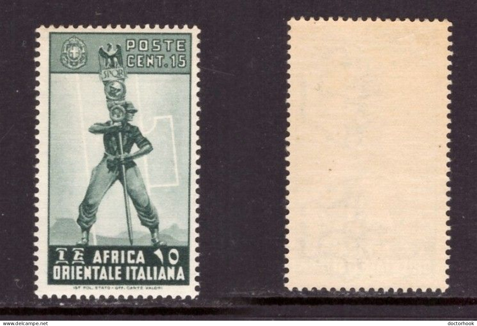 ITALIAN EAST AFRICA   Scott # 5* MINT LH (CONDITION AS PER SCAN) (Stamp Scan # 956-12) - Eastern Africa