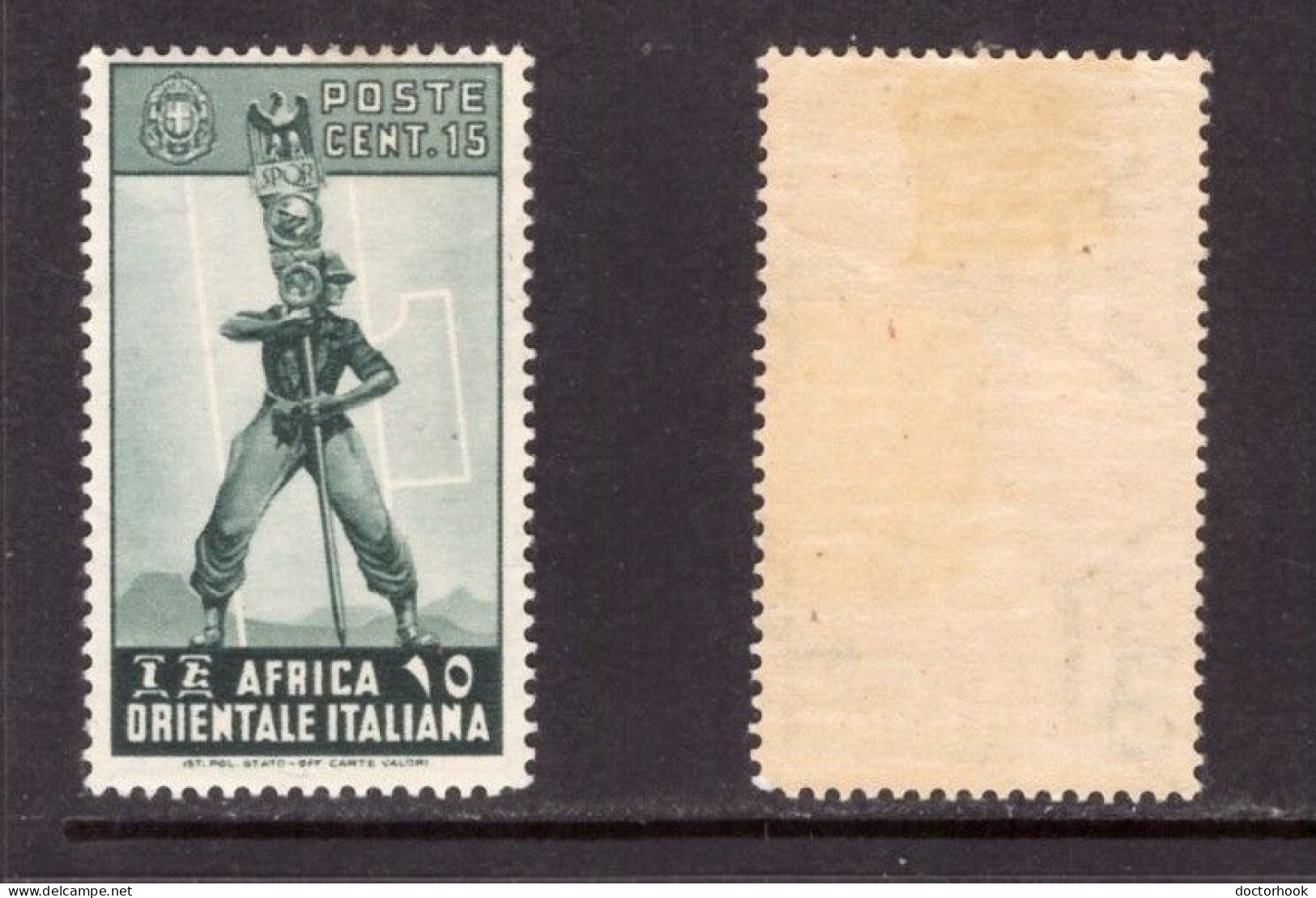 ITALIAN EAST AFRICA   Scott # 5* MINT HINGED (CONDITION AS PER SCAN) (Stamp Scan # 956-13) - Eastern Africa