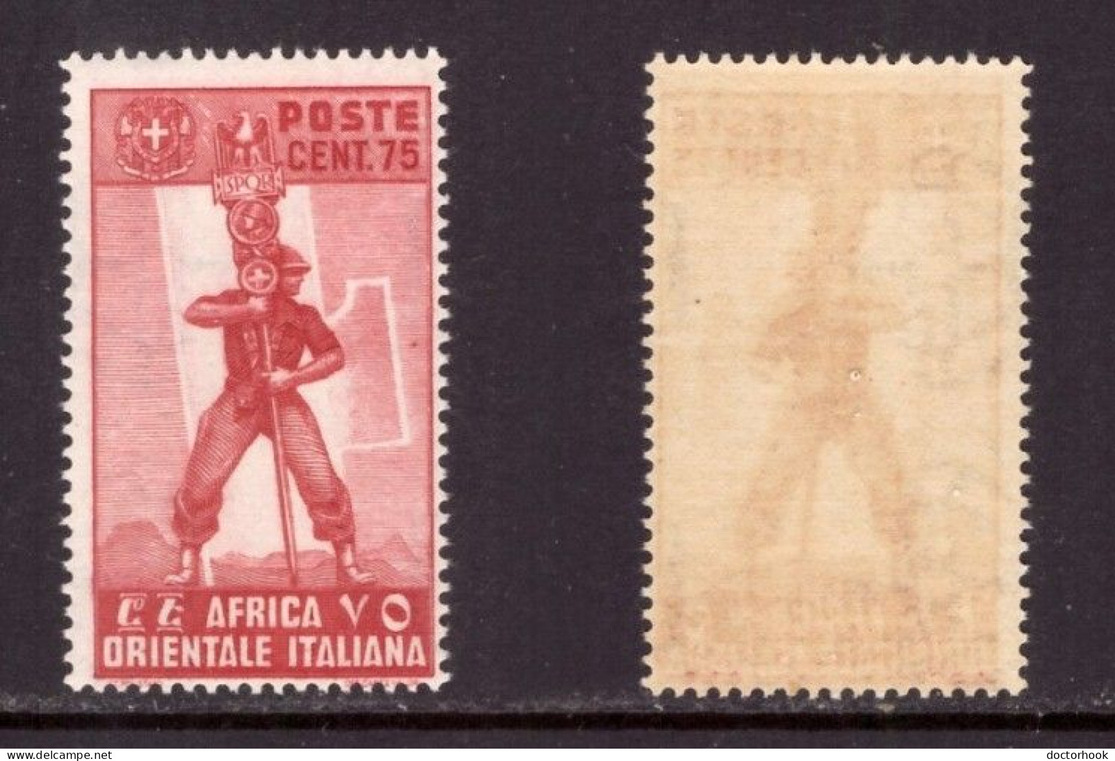 ITALIAN EAST AFRICA   Scott # 11** MINT NH (CONDITION AS PER SCAN) (Stamp Scan # 956-15) - Eastern Africa