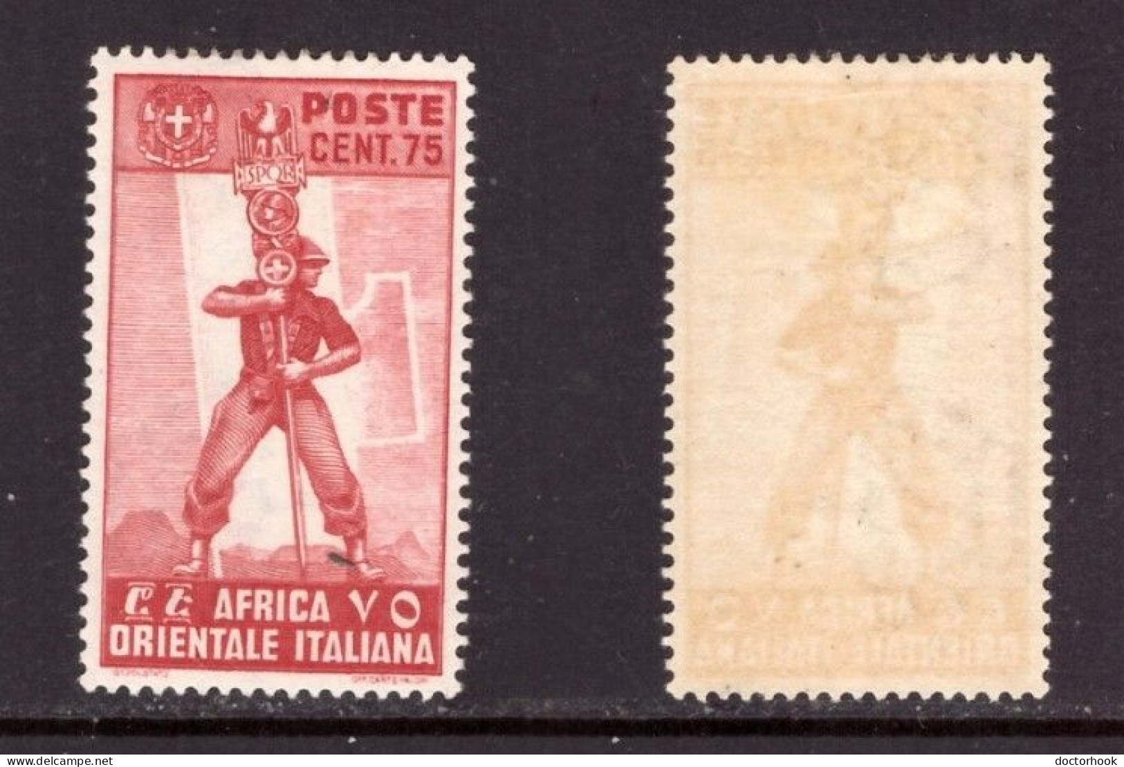 ITALIAN EAST AFRICA   Scott # 11* MINT LH (CONDITION AS PER SCAN) (Stamp Scan # 956-16) - Africa Orientale
