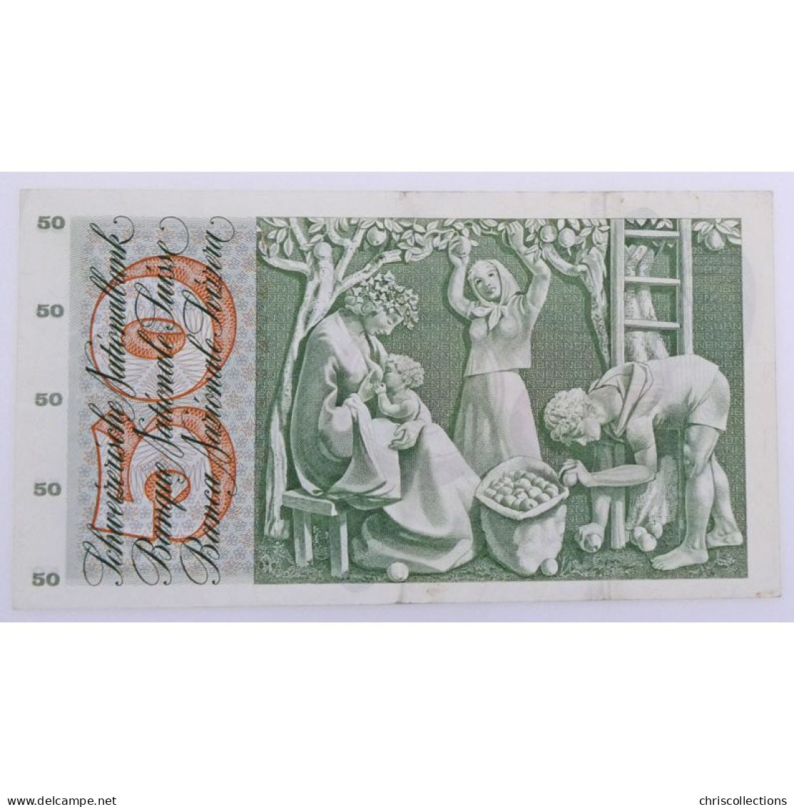 Suisse, 50 Francs 10.2.1971, Pick: 48k, XF, 36Z87831 - Switzerland