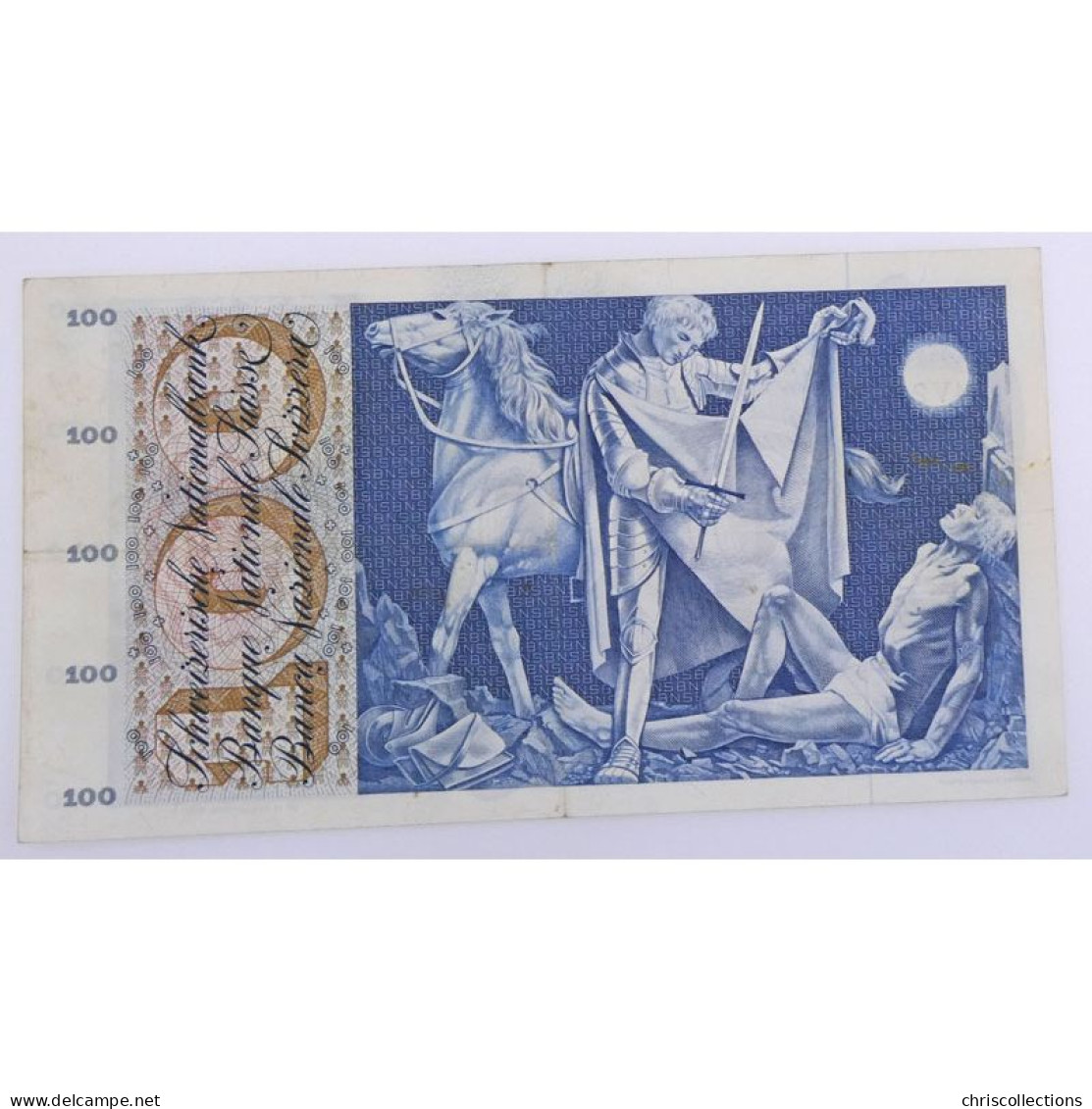 Suisse, 100 Francs 4.10.1957, Pick: 49b, VF, 14V24529 - Suisse