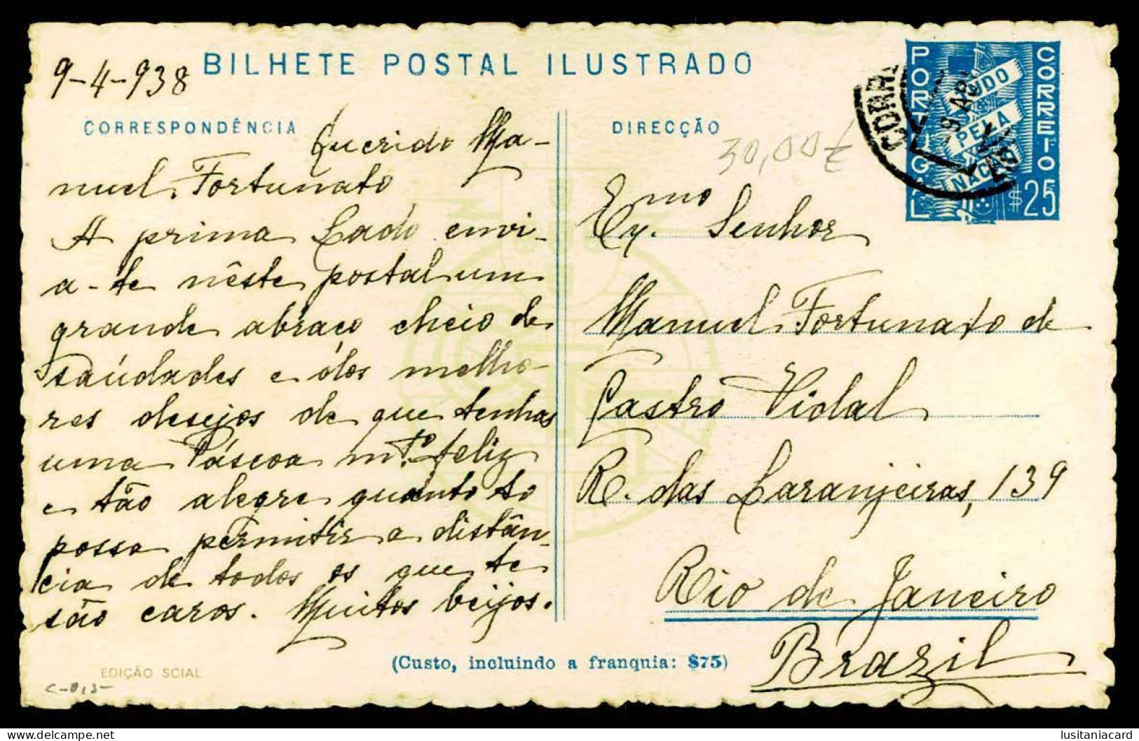 SERRA DA ESTRELA - PASTORES - Pastor Da Serra Da Estrella.(Ed. Scial ) Carte Postale - Guarda