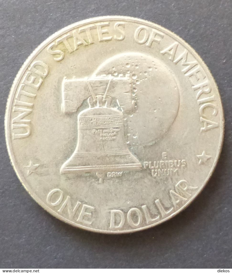 USA  1 Dollar Eisenhower  1776 - 1976    38 Mm  #m263 - 1971-1978: Eisenhower