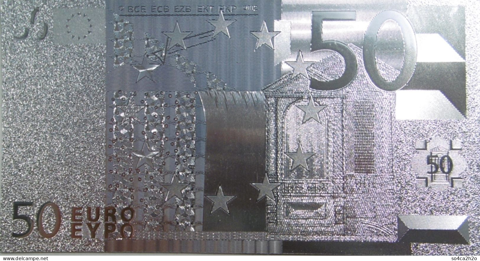 Silver Banknotes 50 Euros 2002 NEUF - 50 Euro