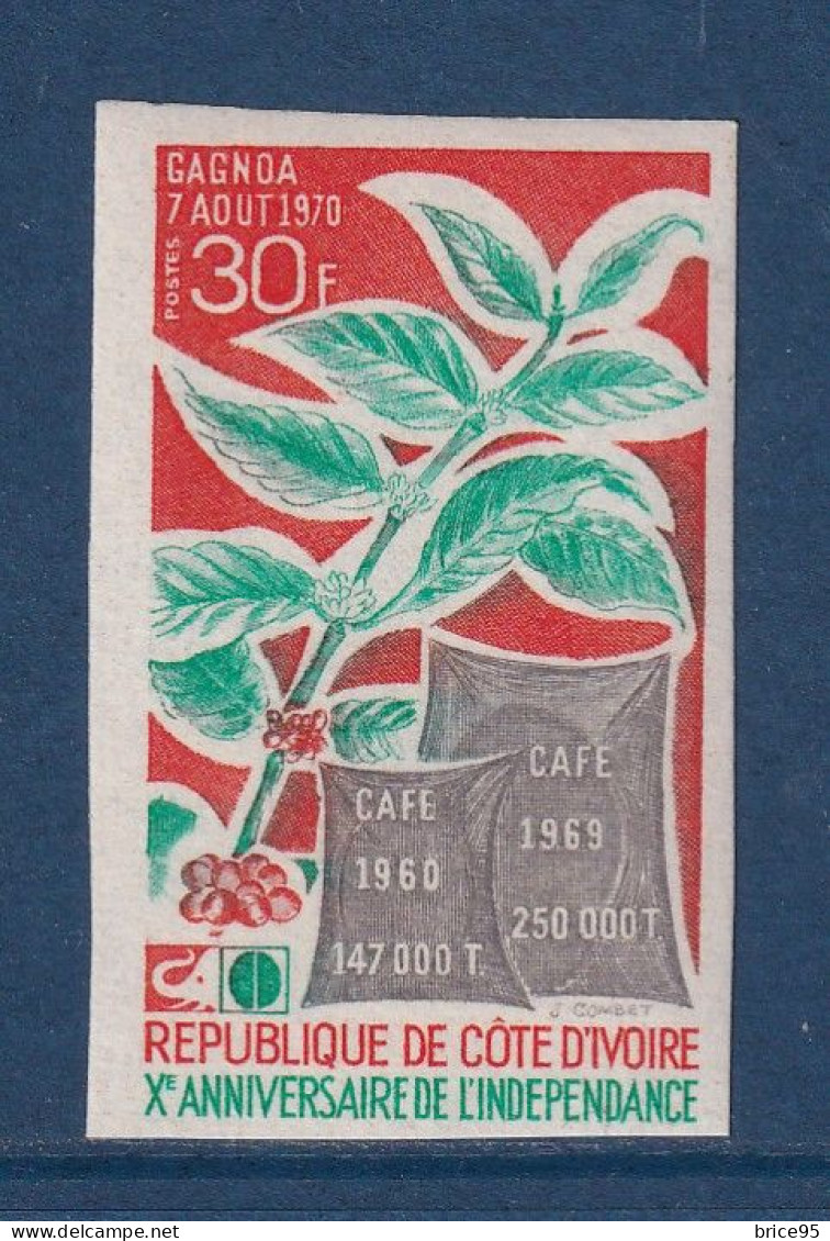 Côte D'Ivoire - YT N° 304 ** - Neuf Sans Charnière - Non Dentelé - ND - 1970 - Côte D'Ivoire (1960-...)