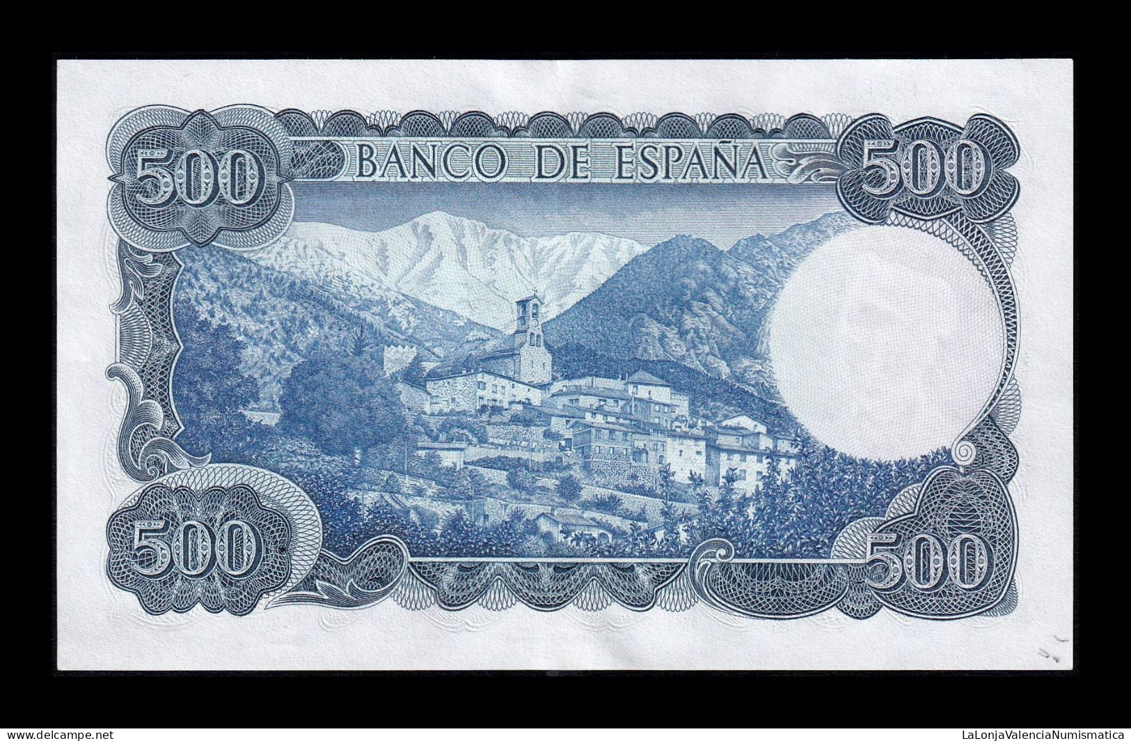 España Spain 500 Pesetas Jacinto Verdaguer 1971 Pick 153 Sin Serie Sc- AUnc - 500 Peseten