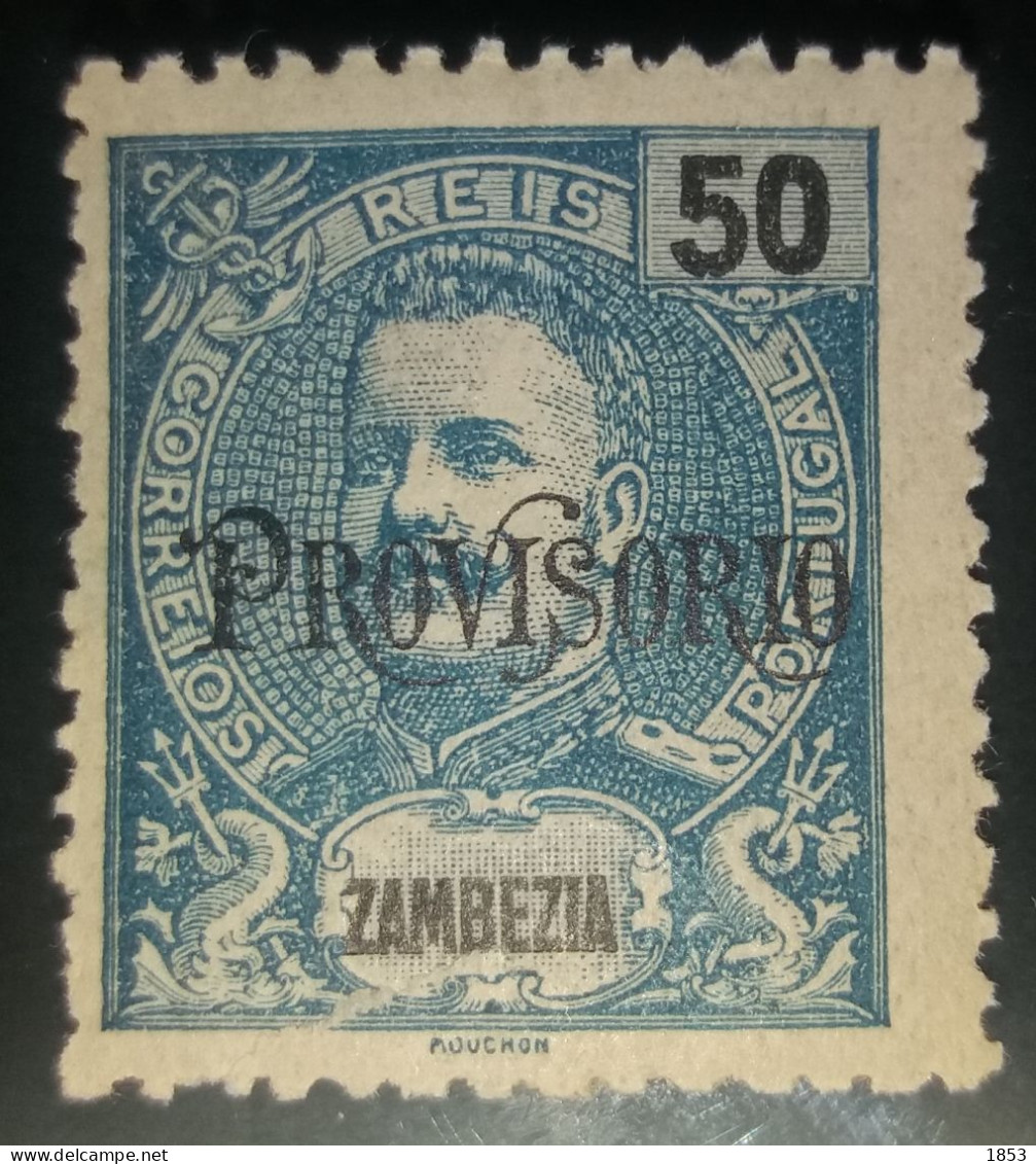 ZAMBÉZIA - 1903 - D.CARLOS I , COM SOBRECARGA "PROVISÓRIO" CE44 - Zambezia