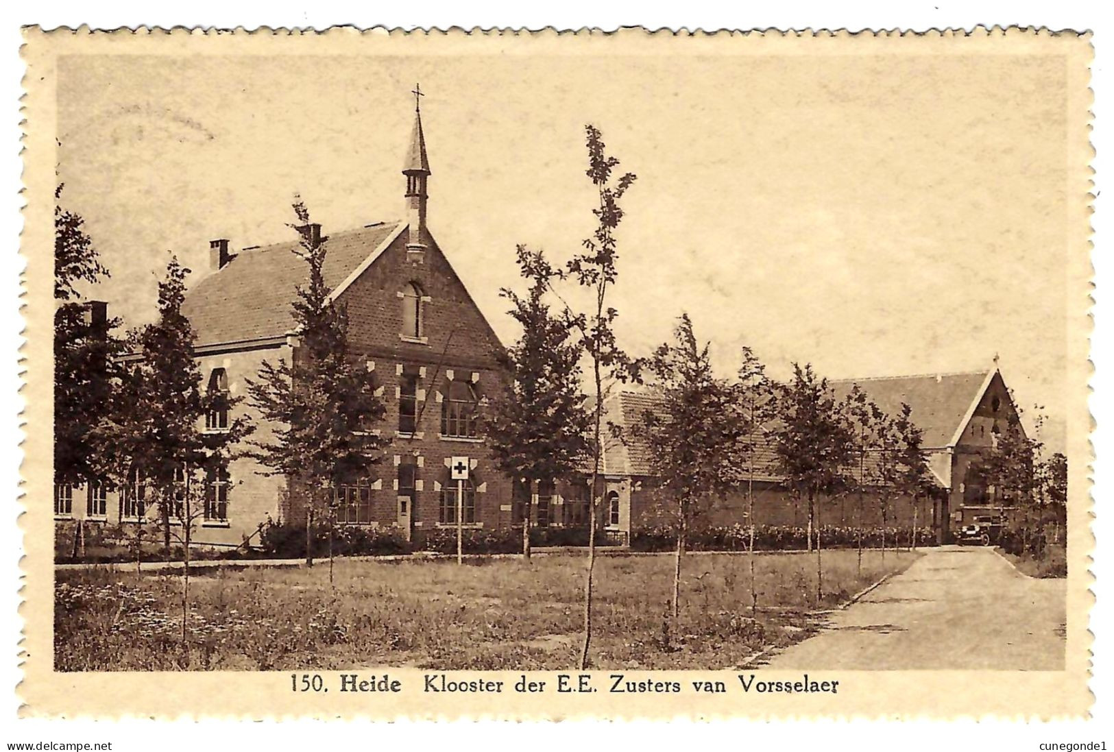 HEIDE : Klooster Der E.E. Zusters Van Vorsselaer / Vorselaar - Gelopen - Photo Hoelen, Cappellen - 2 Scans - Vorselaar