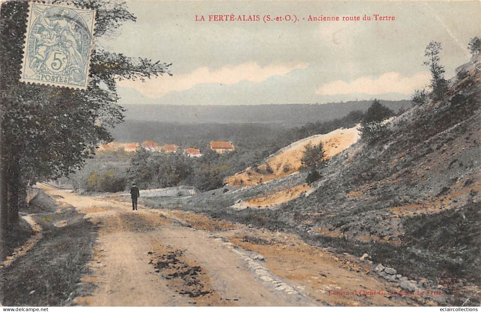 La Ferté Alais          91           Ancienne Route Du Tertre        (voir Scan) - Etampes