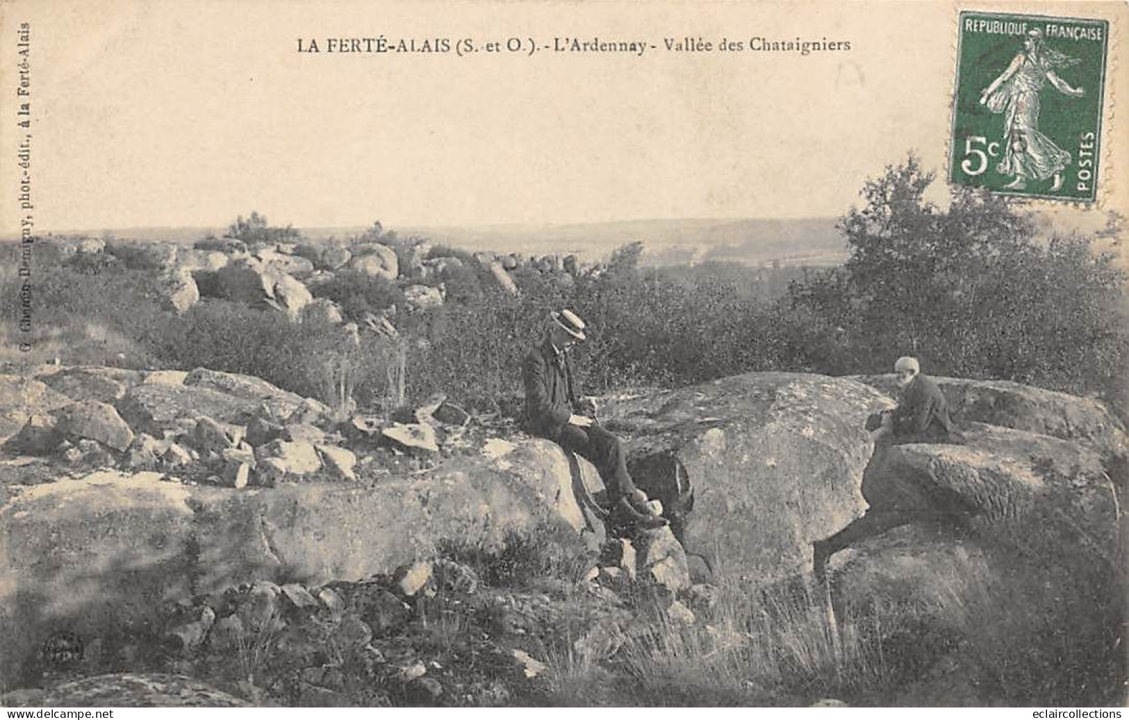La Ferté Alais          91           L'Ardennay    Vallée Des Chataigners          (voir Scan) - Etampes