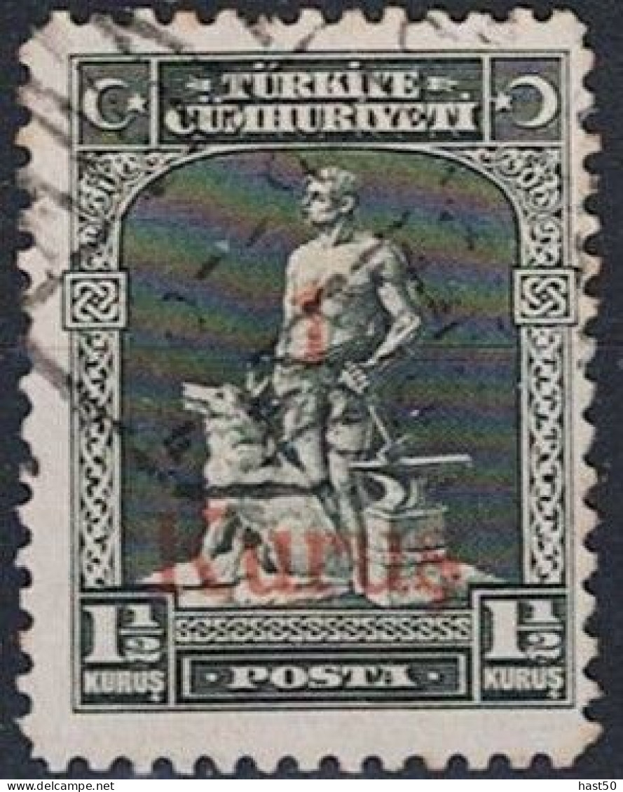 Türkei Turkey Turquie - Graue Wolf (Bozkurt) Neuer Wert (MiNr: 935) 1931 - Gest. Used Obl - Gebraucht