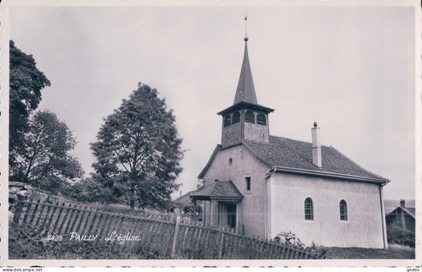 Pailly VD, L'Eglise (8439) - Pailly