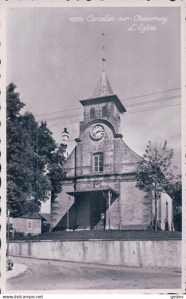Corcelles Sur Chavornay VD, L'Eglise (10750) - Chavornay