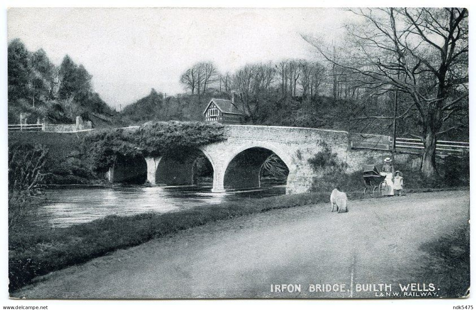 BUILTH WELLS, IRFON BRIDGE / L. & N. W. RAILWAY - Breconshire