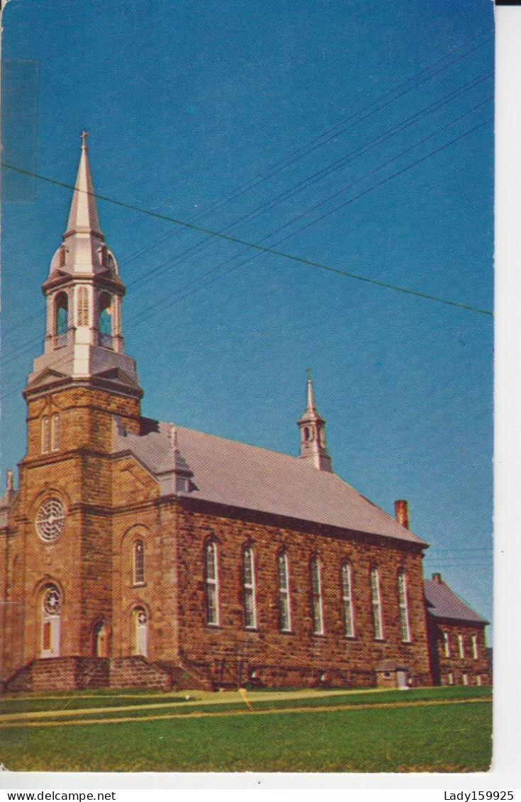 Eglise St. Pierre Cheticamp,  N.S. Canada /Clocher Tout Flèche, Style Neoclassique Quebecois - Cape Breton