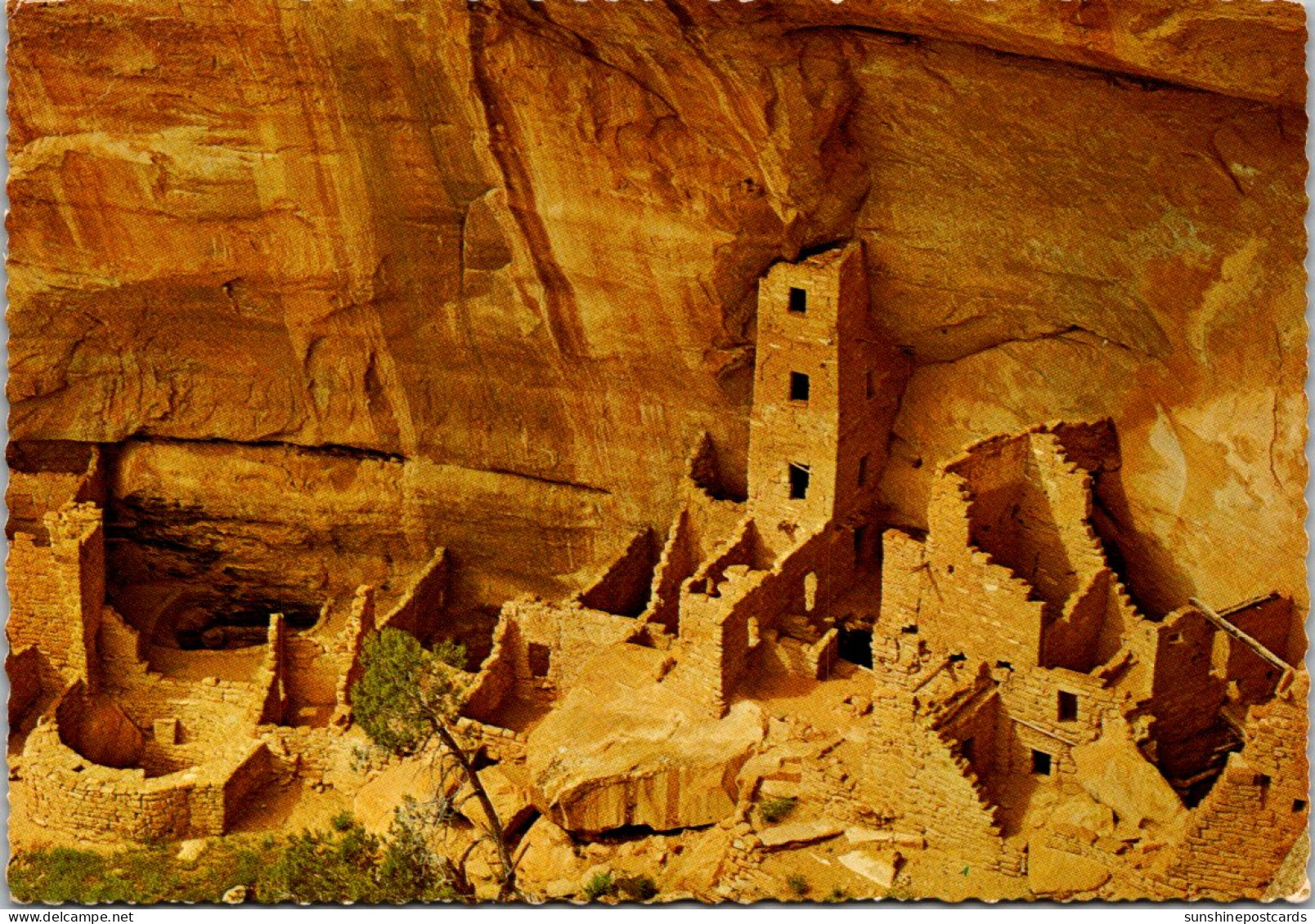 Colorado Mesa Verde National Park Square Tower House - Mesa Verde