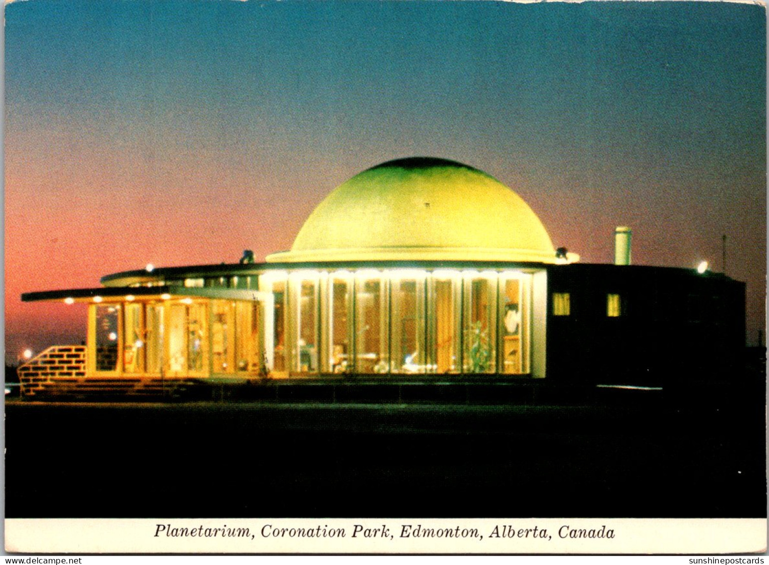 Canada Edmonton Coronation Park The Queen Elizabeth Planetarium - Edmonton