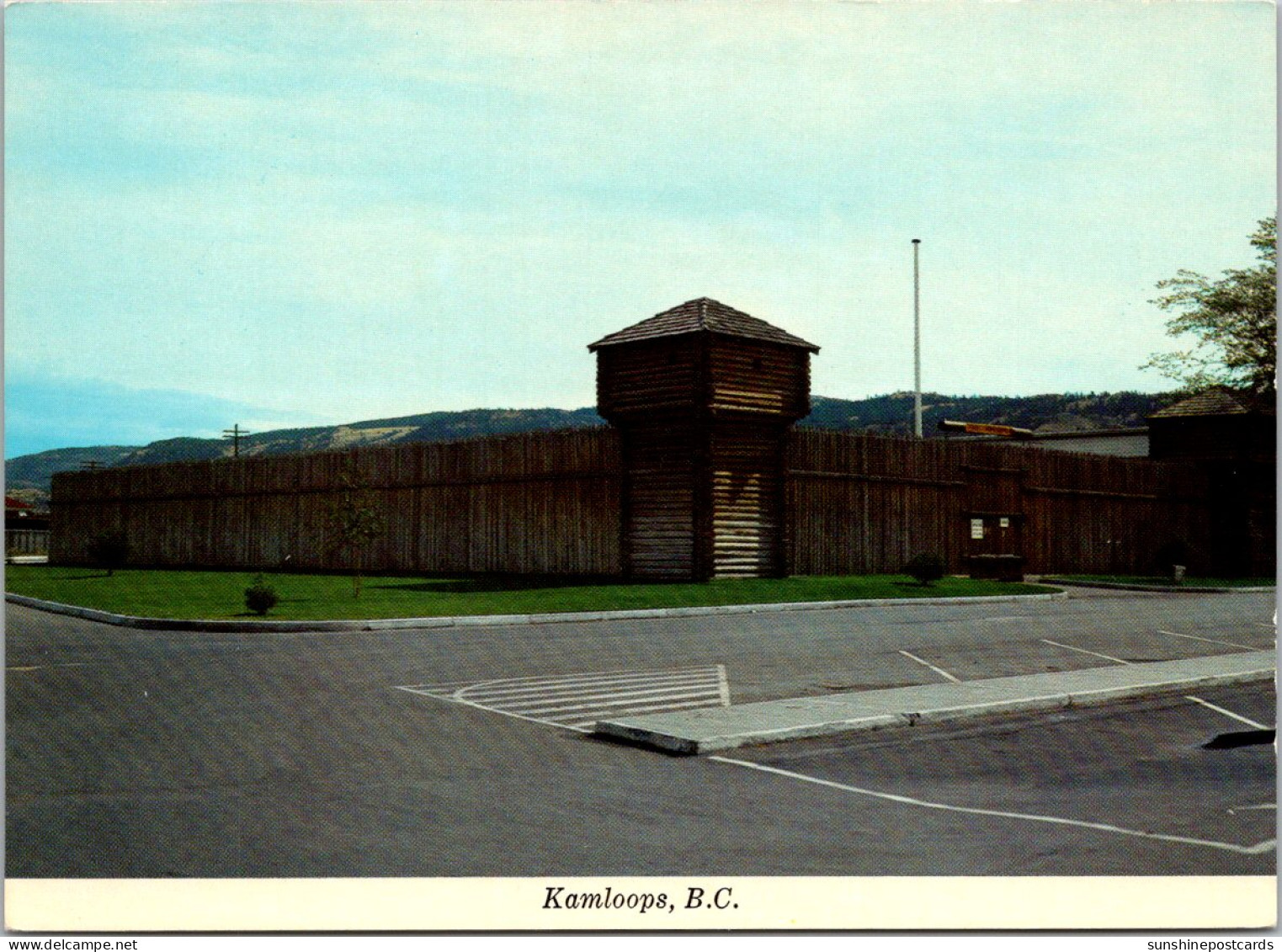 Canada British Clumbia Kamloops Riverside Park Reconstructed Fort - Kamloops