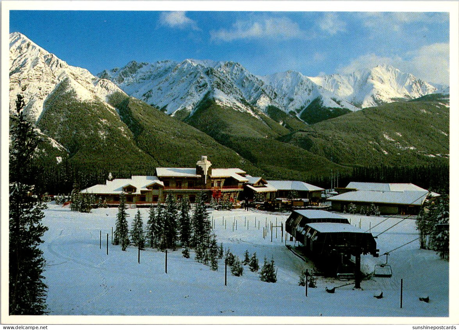 Canada Calgary Nakiska At Mount Allan Day Lodge Site Of The 1988 Winter Olympics - Calgary