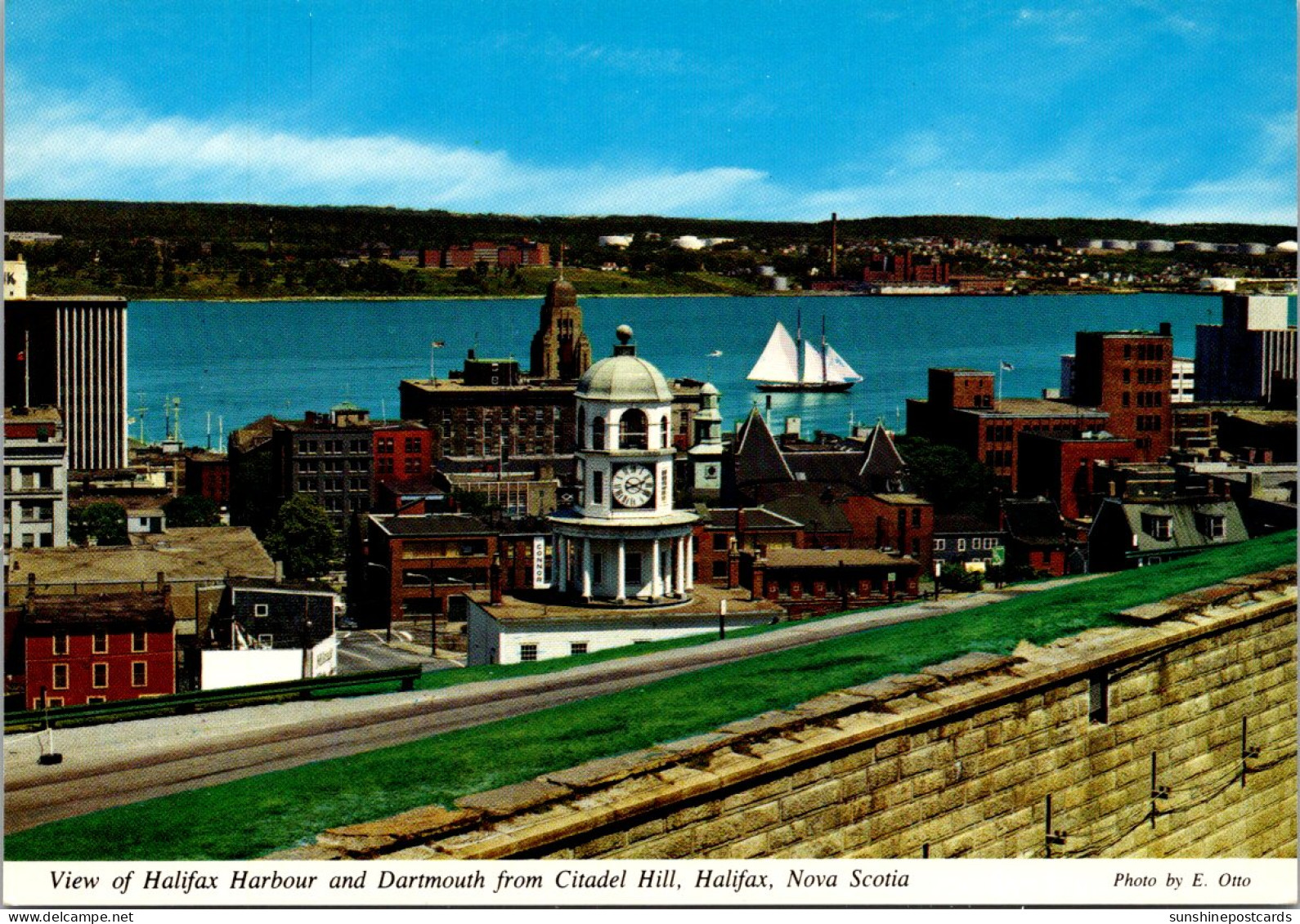 Canada Halifax View Of Halifax Harbour And Dartmouth From Citadel Hill - Halifax