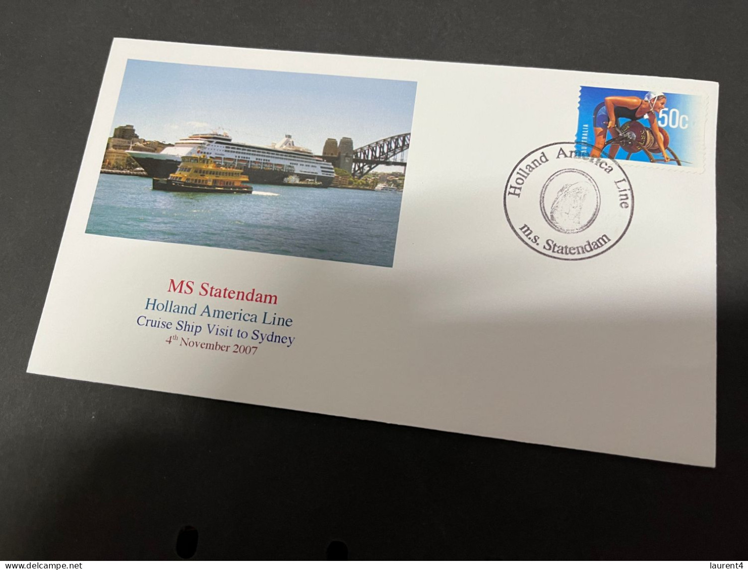 14-7-2023 (2 S 14) Cruise Ship Cover -  MS Statendam (2007)  - 6 Of 10 - Other (Sea)