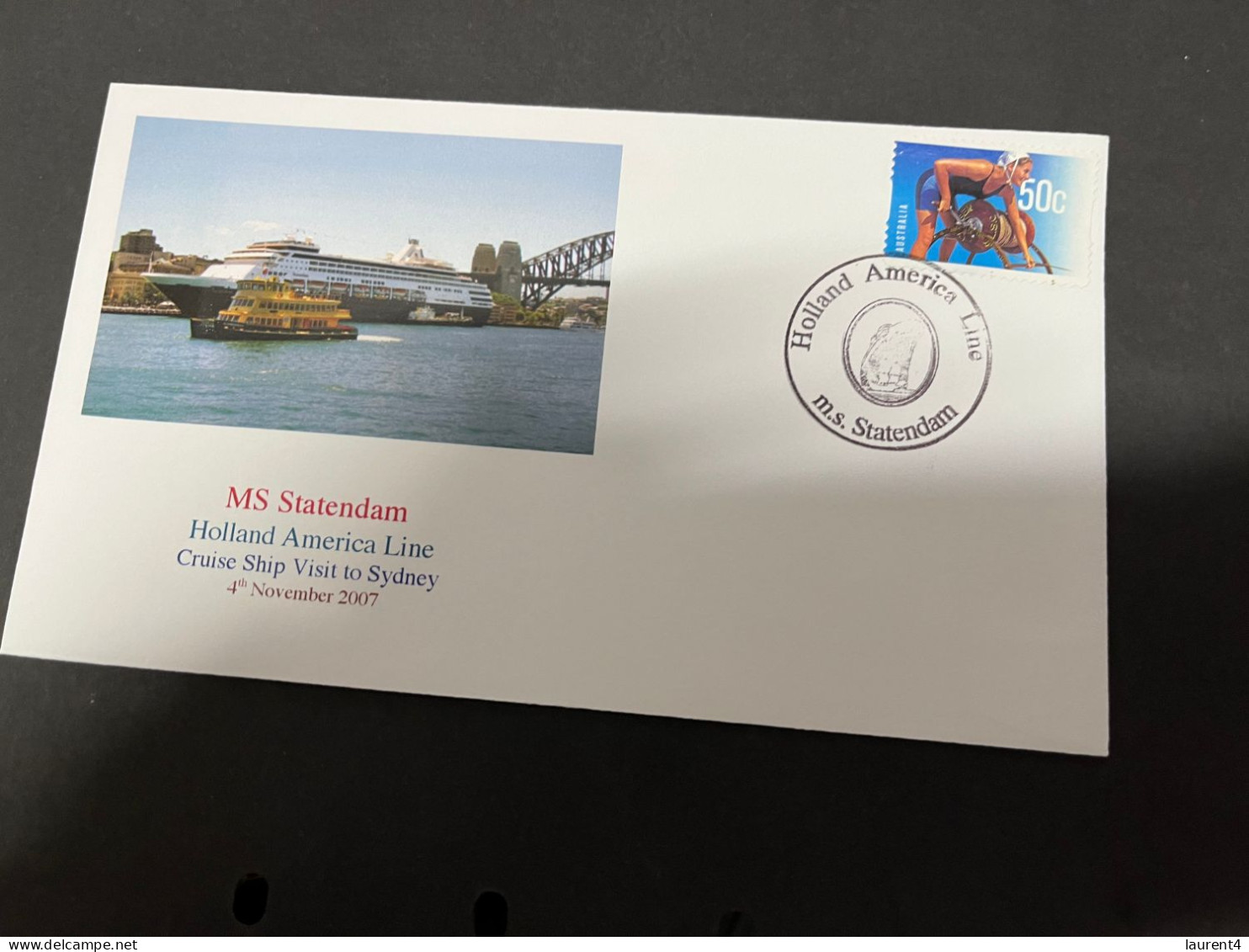 14-7-2023 (2 S 14) Cruise Ship Cover -  MS Statendam (2007)  - 4 Of 10 - Other (Sea)