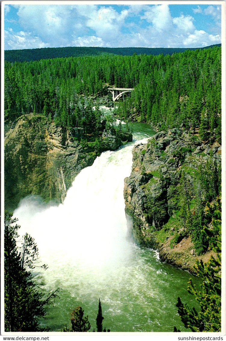 Wyoming Yellowstone National Park Upper Falls Of The Yellowstone River - Yellowstone