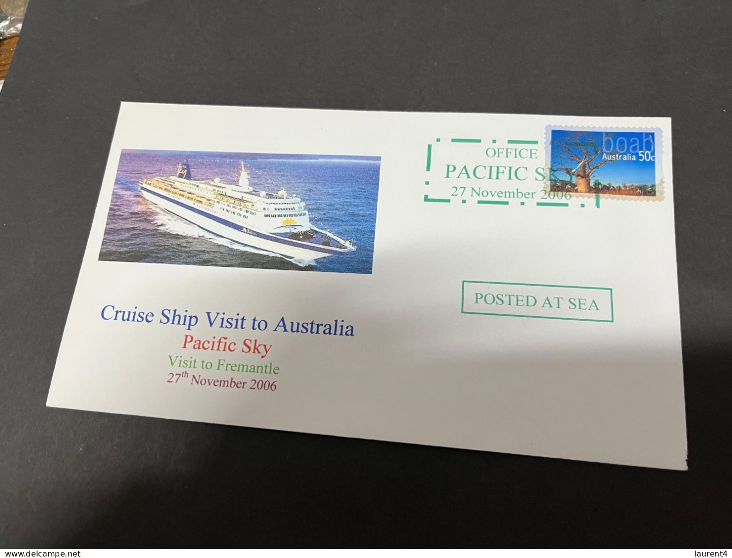 14-7-2023 (2 S 14) Cruise Ship Cover -  Pacific Sky (2006) -7 Of 10 - Autres (Mer)