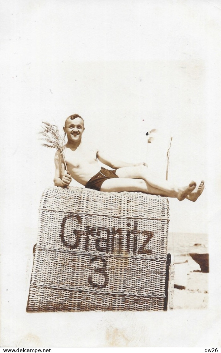 Sellin Auf Rügen Landungsbrücke - Badekörbe Am Strand (paniers De Bain Sur La Plage, Granitz) - Sellin